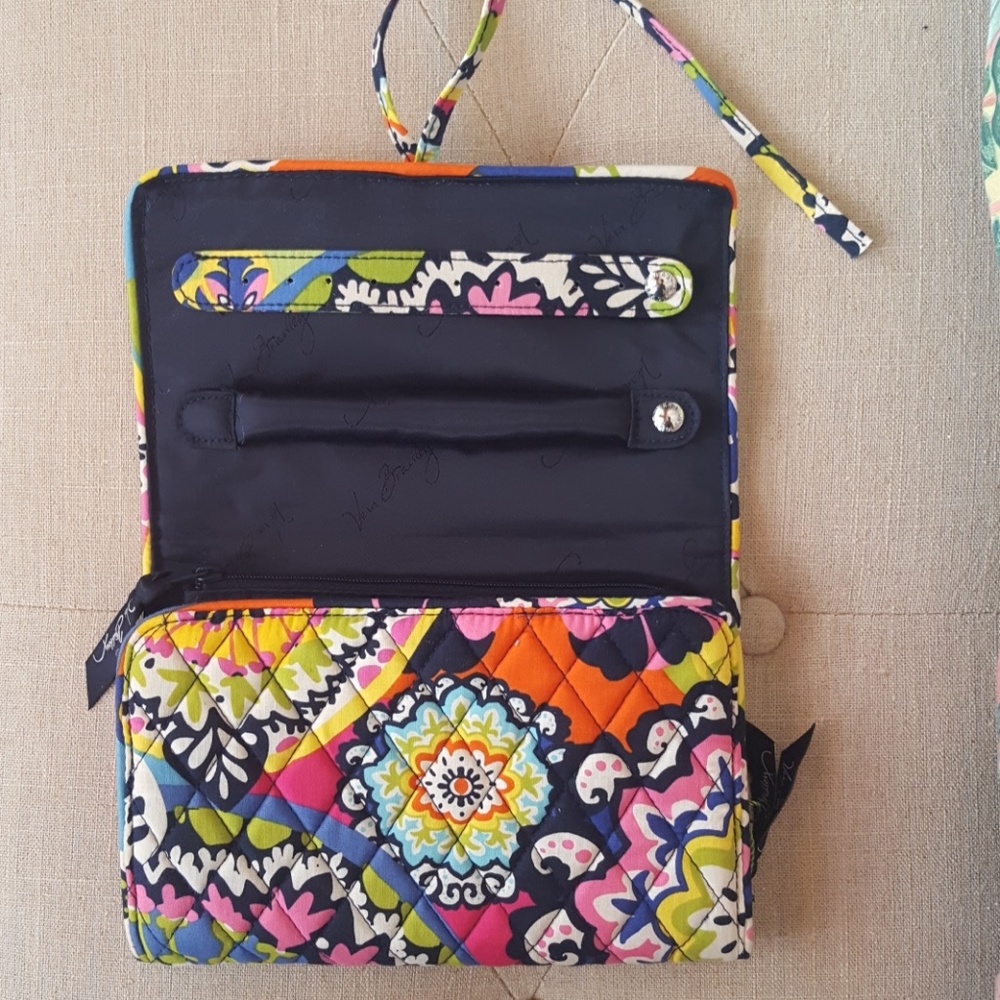 NWOT vera bradley jewelry travel bag